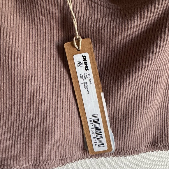 NWT SKIMS Mauve Women's Intimate Top - Picture 3 of 5